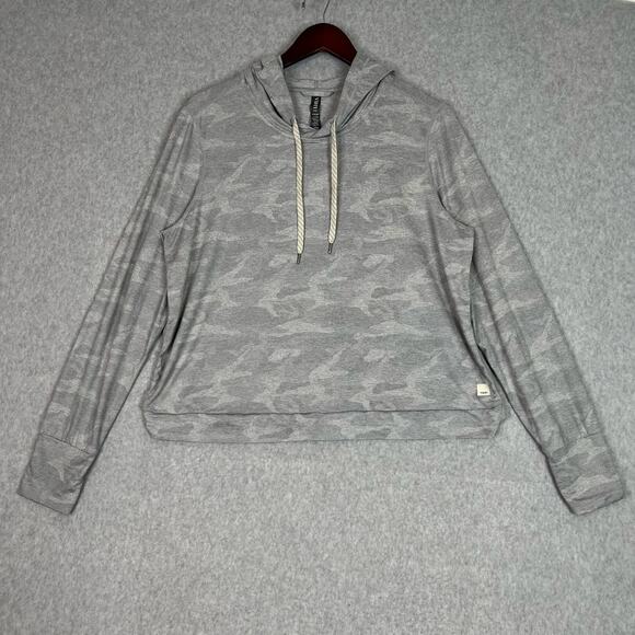 Vuori Tops - Vuori Pale Heather Camo Halo Essential Hoodie Size XL